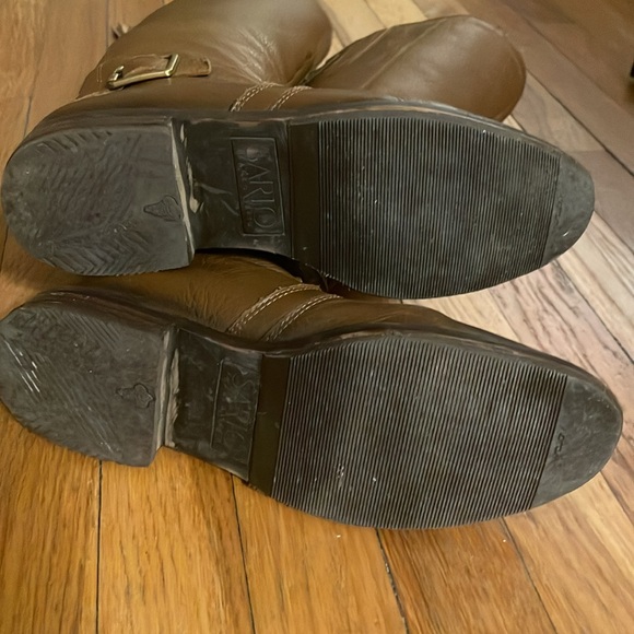 Franco Meyer Knee High Boot Sz 7.5M - Hand-Finished Leather, Back Zip - Picture 5 of 7